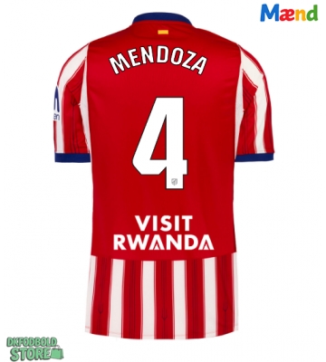 Atletico Madrid Rodrigo Mendoza #4 Replika Hjemmebanetrøje 2026-27 Kortærmet